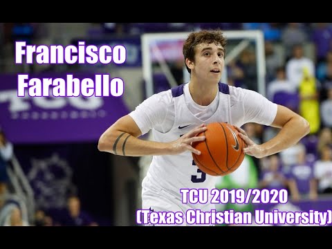 Highlights Francisco Farabello - TCU NCAA 2019/2020.