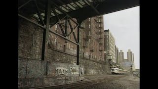USA: NEW YORK: "MOLE PEOPLE" SEEKING SHELTER IN RAILWAY TUNNELS