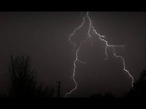 Intense thunder and lightning storm in Northwestern Latvia on 01.05.2018. (Fourth Video)