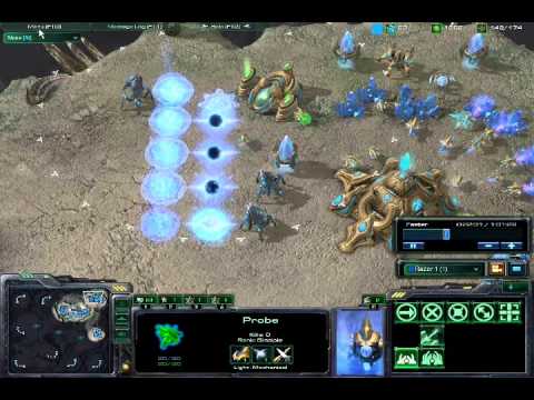 Starcraft 2 Protoss Vs Insane Terran AI Part 2/4