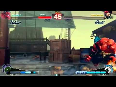 SSF4 AE 2012 Location Tests: Hakan vs Kazunoko (Yun), Rufus, Akuma, Ibuki
