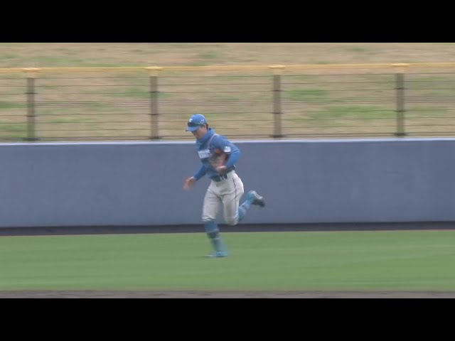 【春季キャンプ】練習の成果が早速出た!! ファイターズ・五十幡亮汰・奈良間大己の見事な中継プレーで得点許さず!!  2025年2月9日 北海道日本ハムファイターズ