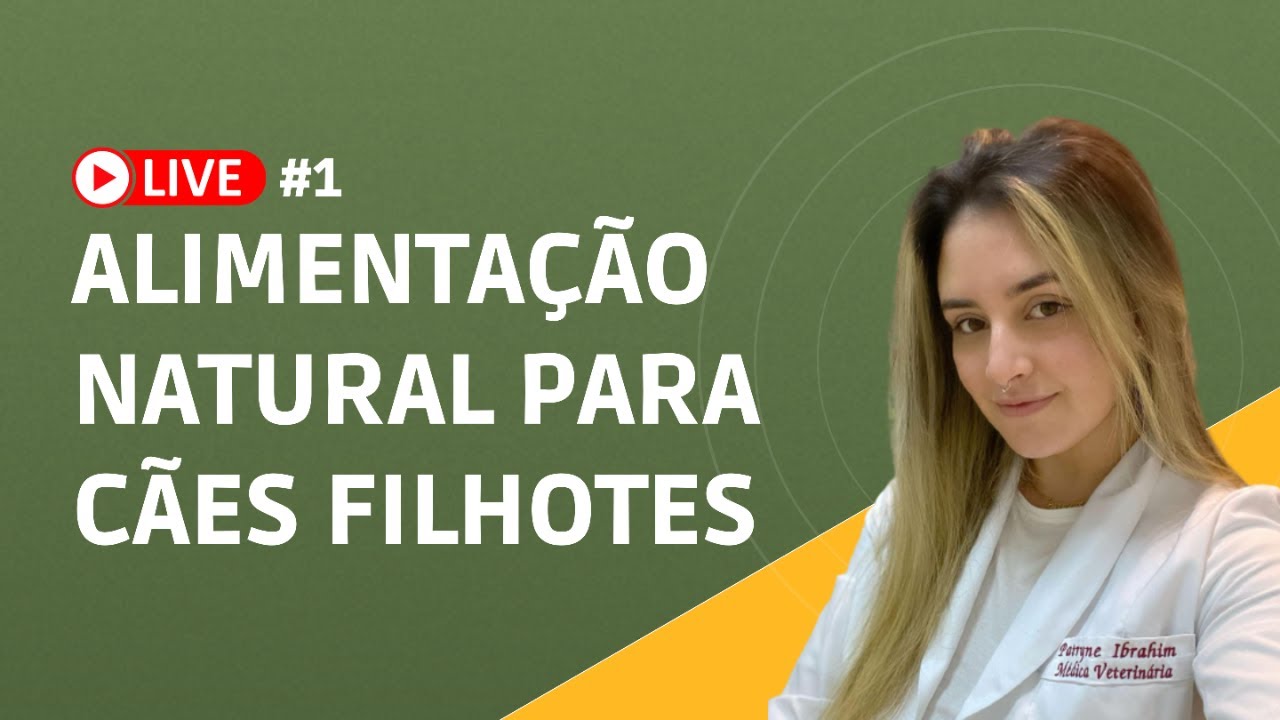 Alimentação natural para cães filhotes - MCSR #01