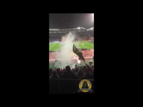 Pyroshow KV Oostende vs. Zulte Waregem 18/03/2017 Part III