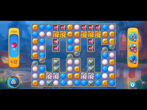 Fishdom 7025 Hard Level - NO 💣🧨💥