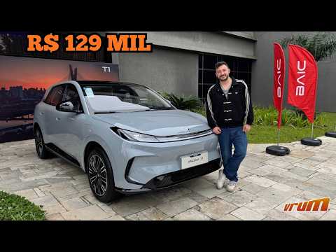 Baic Arcfox T1: Nova marca chinesa chega ao Brasil com elétrico de R$ 129.900 #carros