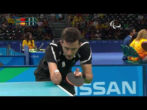 Table Tennis | Men's Team - Class 9/10 China v Spain Gold Medal Match 1 | Rio 2016 Paralympic Games
