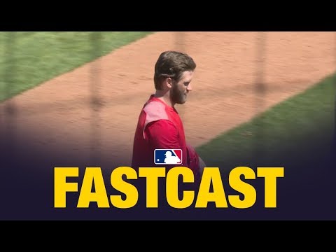 MLB.com FastCast: Harper gets ready for debut: 3/7/19