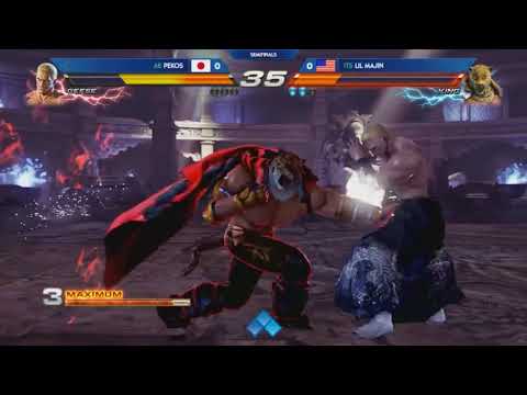 Lil Majin vs Pekos TEKKEN 7 @ EVO 2018 INSANE Semifinals