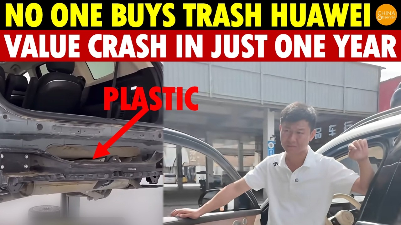 Car Dealer Reveals Nobody Wants Huawei’s “Trash” EV: $100K Car Worth Less Than $50K In Just One Year