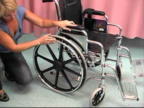 Folding wheel chair on rent, mnual, stainless steel