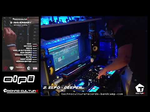 Elfö @Techno Culture Portugal 2º Aniversary Online (Tracks to Techno Culture Records)
