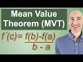 Mean Value Theorem with Example