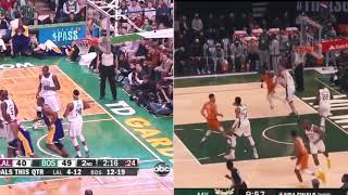 [高光] Kobe VS Booker 複製貼上般的進攻技巧