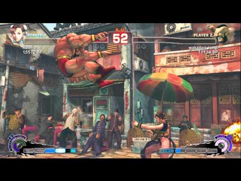 relena [Chun] vs wakadori zangi [Zangief] SSF4 Japanese Online Ranked Matches - TRUE HIGH-DEF
