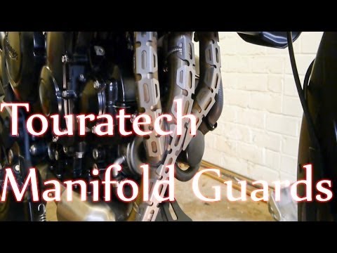Tiger 800 - Touratech Manifold Guard Installation