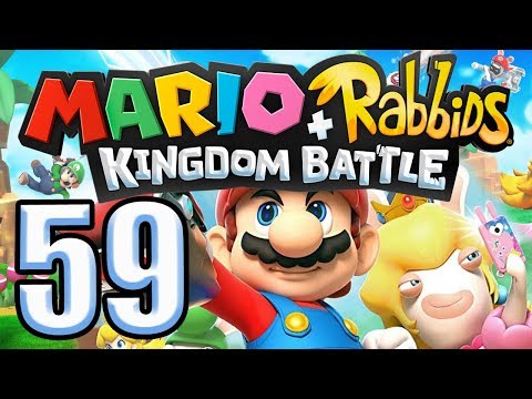 Mario + Rabbids: Kingdom Battle playthrough pt59 - Laser Beams and a HUGE Map!
