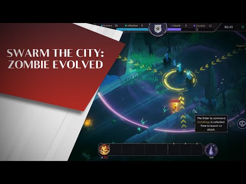 Gameplay de Swarm the City: Zombie Evolved