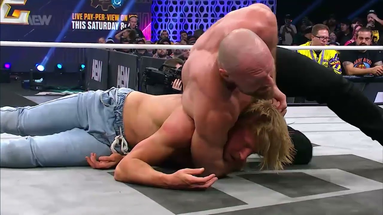 AEW Dynamite |  Kyle O'Reilly a nada de romper el tobillo de Jon Moxley