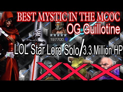 6 ⭐ Rank 4 Og Guillotine Vs Labyrinth Star Lord|Mcoc|Shashank gupta MCOC