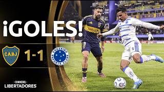 GOLES | BOCA JUNIORS vs. CRUZEIRO | FASE DE GRUPOS | CONMEBOL LIBERTADORES 2026