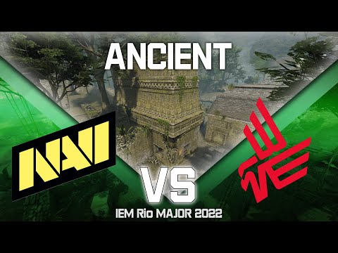 NAVI vs Bad News Eagles - ANCIENT (map 1) - IEM Rio Major 2022 | CSGO | HIGHLIGHTS