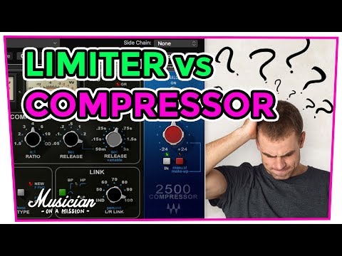 Limiter vs Compressor: What You Need to Know (Easy) | musicianonamission.com - Mix School #34