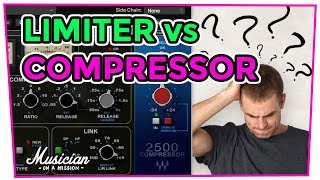 Limiter vs Compressor: What You Need to Know (Easy) | musicianonamission.com - Mix School #34