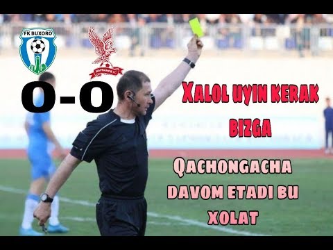 15 TUR FC BUXORO 0-0 FC NAVBAHOR 😡😡 PENALTI BOL'GAN VAZIYAT