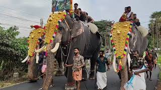 ആനയും കുടമാറ്റവുമുള്ള കേരളത്തിലെ ഏക ക്രൈസ്തവ ദേവാലയം കൊട്ടേക്കാട് പള്ളിപ്പെരുന്നാൾ.