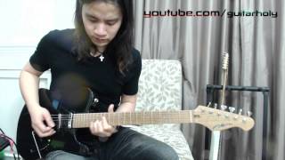 Joe Satriani - Cryin' guitar cover by Vinai T