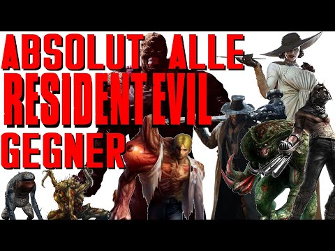 Absolut ALLE Gegner in der Resident Evil Reihe in einem Video! (2021 Edition) - LoreCore Special