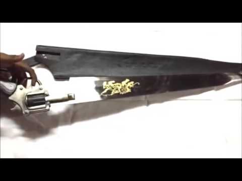 Final Fantasy VIII Squall leonhart Functional Gunblade Sword