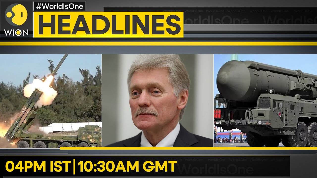 China Fires Rocket Around Taiwan | Kremlin Declines To Provide Proof Of Drone Attack |  Headlines