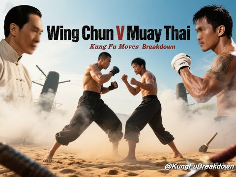 Unmissable Wing Chun vs. Muay Thai classic with detailed breakdown of boxing kung fu moves