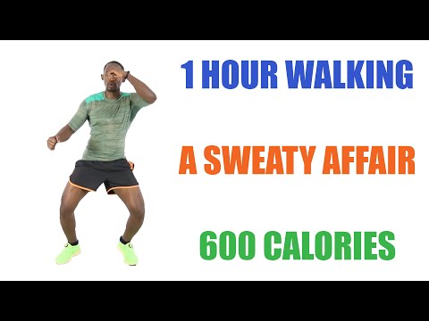 10000 Steps INTENSE Walk at Home Cardio Workout Melt 700 Calories