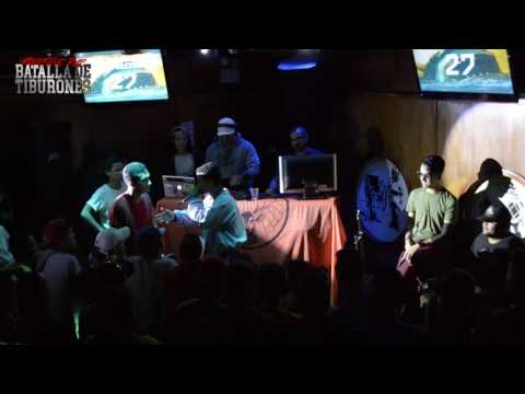 LEAMSI VS MC QUIAVELO - Batalla Freestyle de Tiburones - Oriente 2017