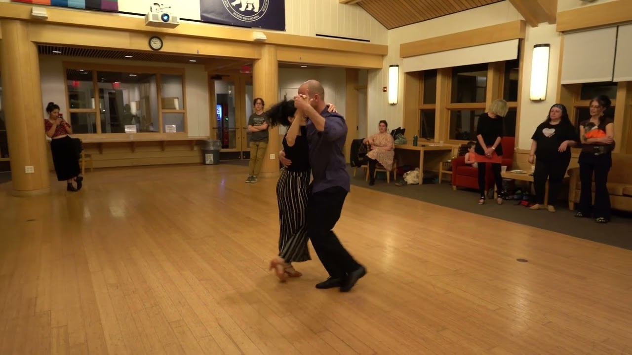 Milonga Class Summary by Guillermina Quiroga & Mariano Logiudice at Dartmouth College