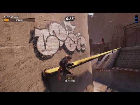 Tony Hawk Pro Skater 1 (Remaster) - Downhill Jam - All Goals and Stat Points