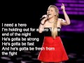 Jessie Pitts-Holding Out For A Hero-The Voice 7 ...