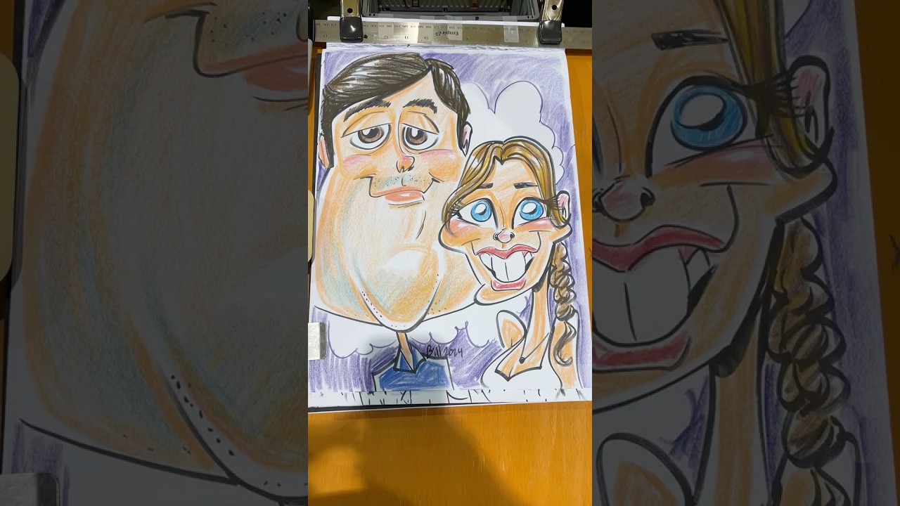 Promotional video thumbnail 1 for Caricatures by Chubby Beagle Productions