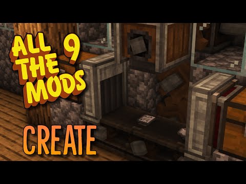 Minecraft All The Mods 9 - #7 Getting Started With CREATE MOD - Workshop!