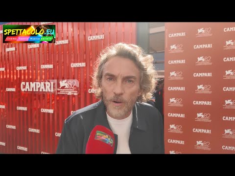 Venice 82: Alessio Boni interviews Filming Italy: "What's happening in Gaza is called genocide."