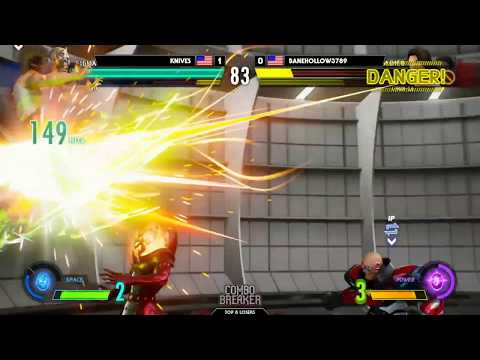 Combo Breaker 2019 MVCI Top 8 (KNIVES) vs (BANEHOLLOW3789)