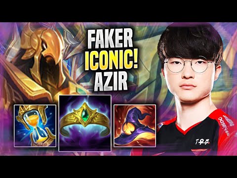 FAKER BRINGS BACK HIS ICONIC AZIR! - T1 Faker Plays Azir MID vs Yasuo! | Season 2022