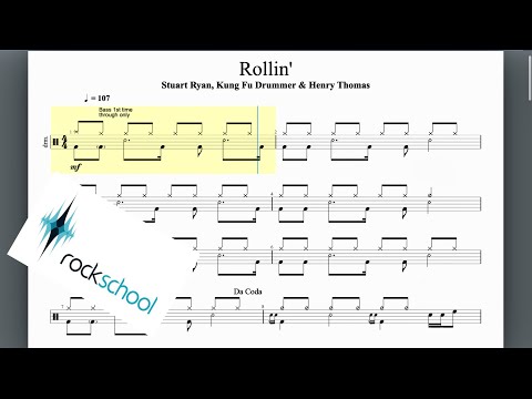 Rollin' Rockschool Grade 5 Drums