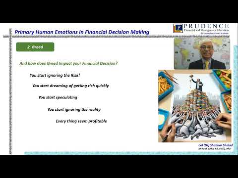 14  Fear, Greed, Hope, Regret, Confidence and Ego  How they affect Financial Decisions