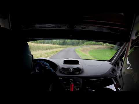 Rallye St Marcellin 2021 (ES5) : Clément Mounier - Enzo Quiron-Blondin - Renault Clio R3