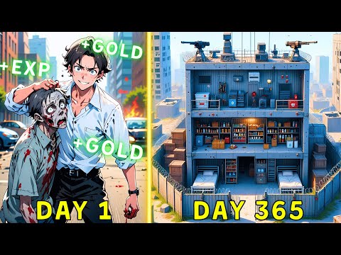 In the Zombie Apocalypse, Thanks to the Level-Up System, He Built a Secure Shelter! | Manhwa Recap