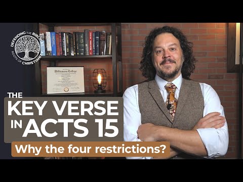 Acts 15:21, Hebrew Roots, and the key to the Jerusalem Council